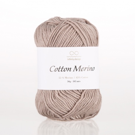 COTTON MERINO (55% мериносовая шерсть, 45% хлопок) - 105м / 50г фото 3